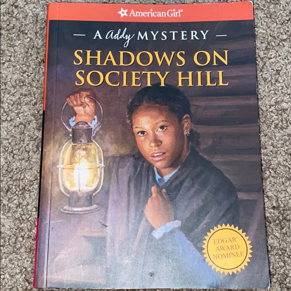 American Girl Book( Shadow on society hill)